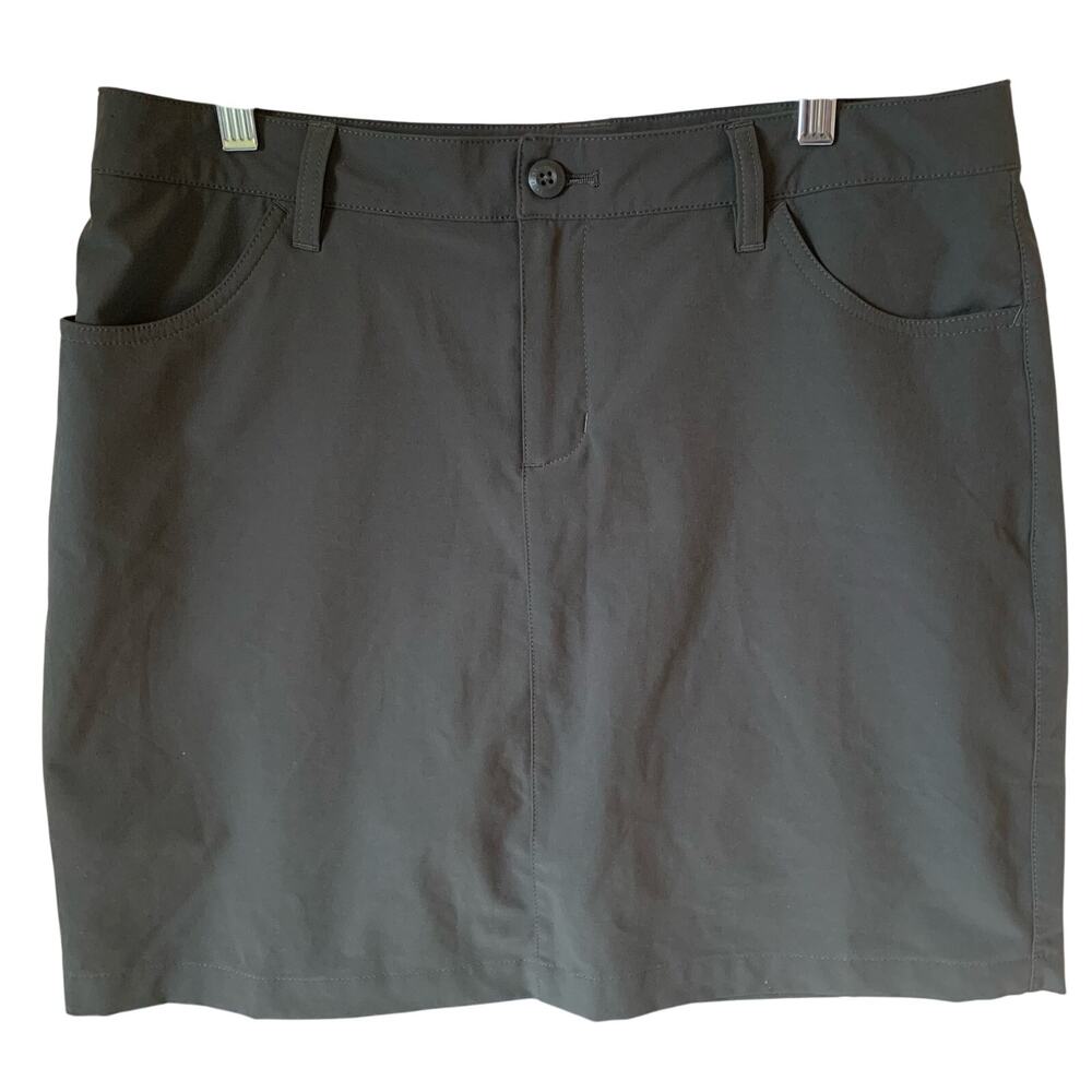 Eddie Bauer skort Gray size 8 women's